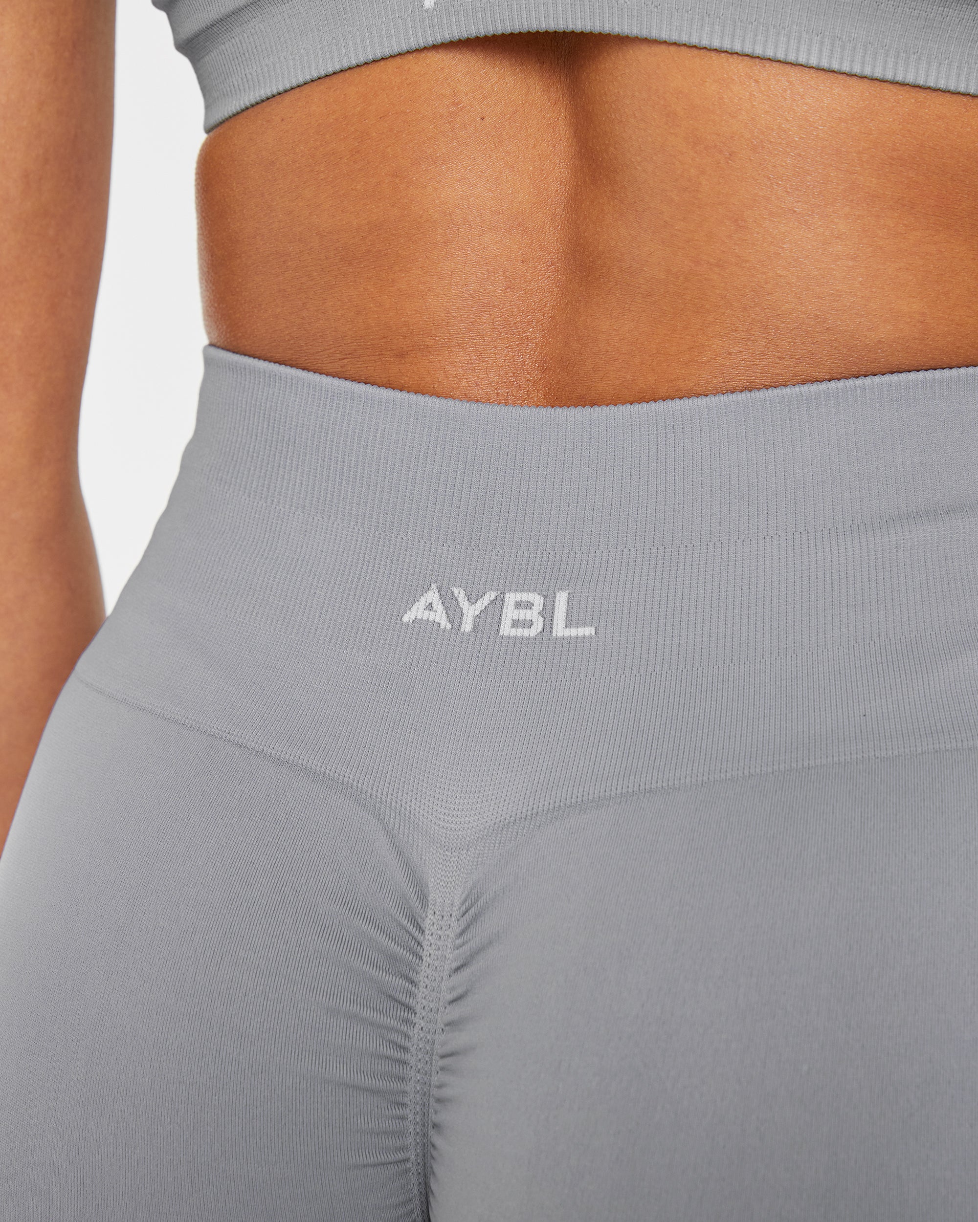 Power Seamless Shorts - Gris - Image 6