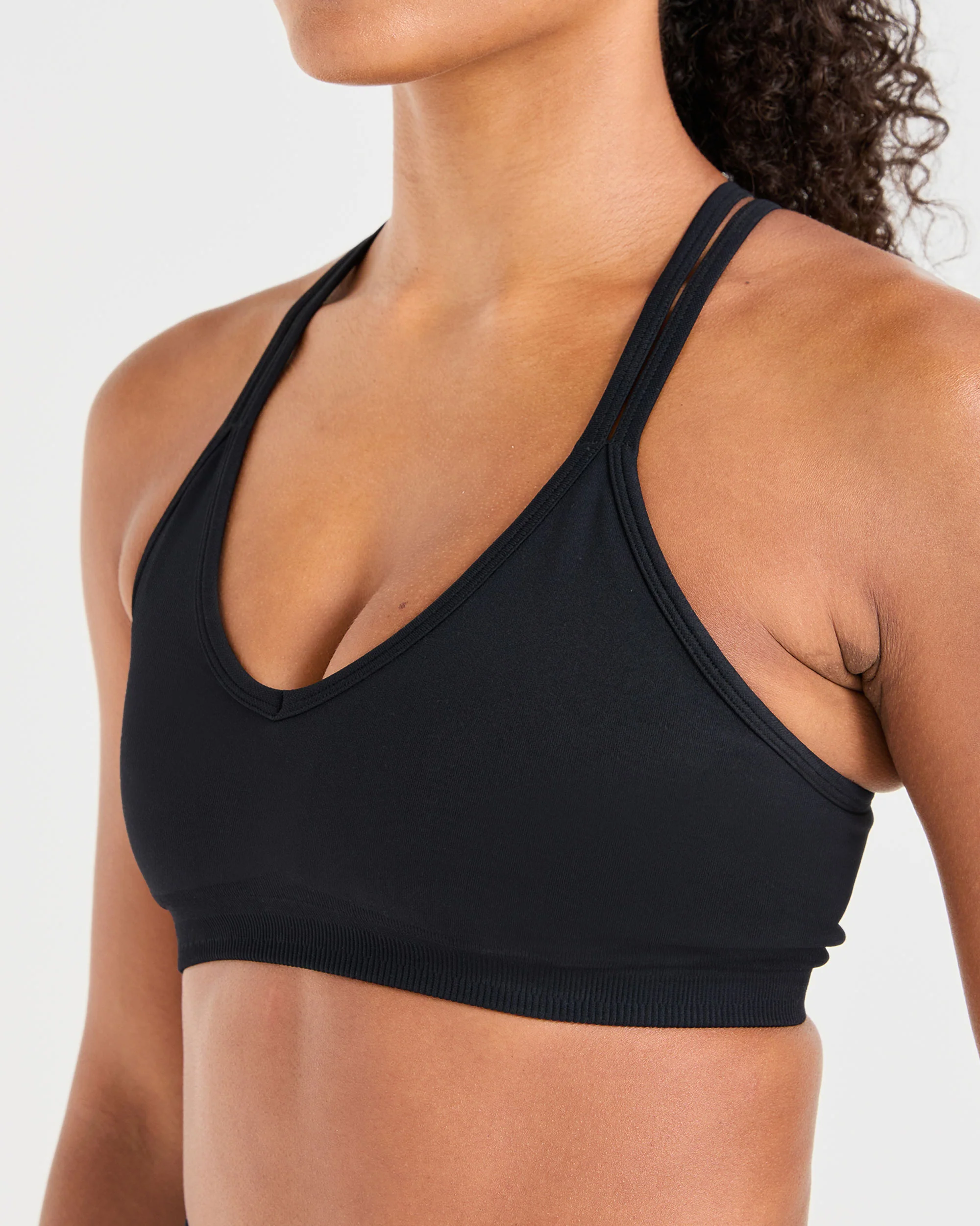Power Seamless Sports Bra - Noir - Image 5