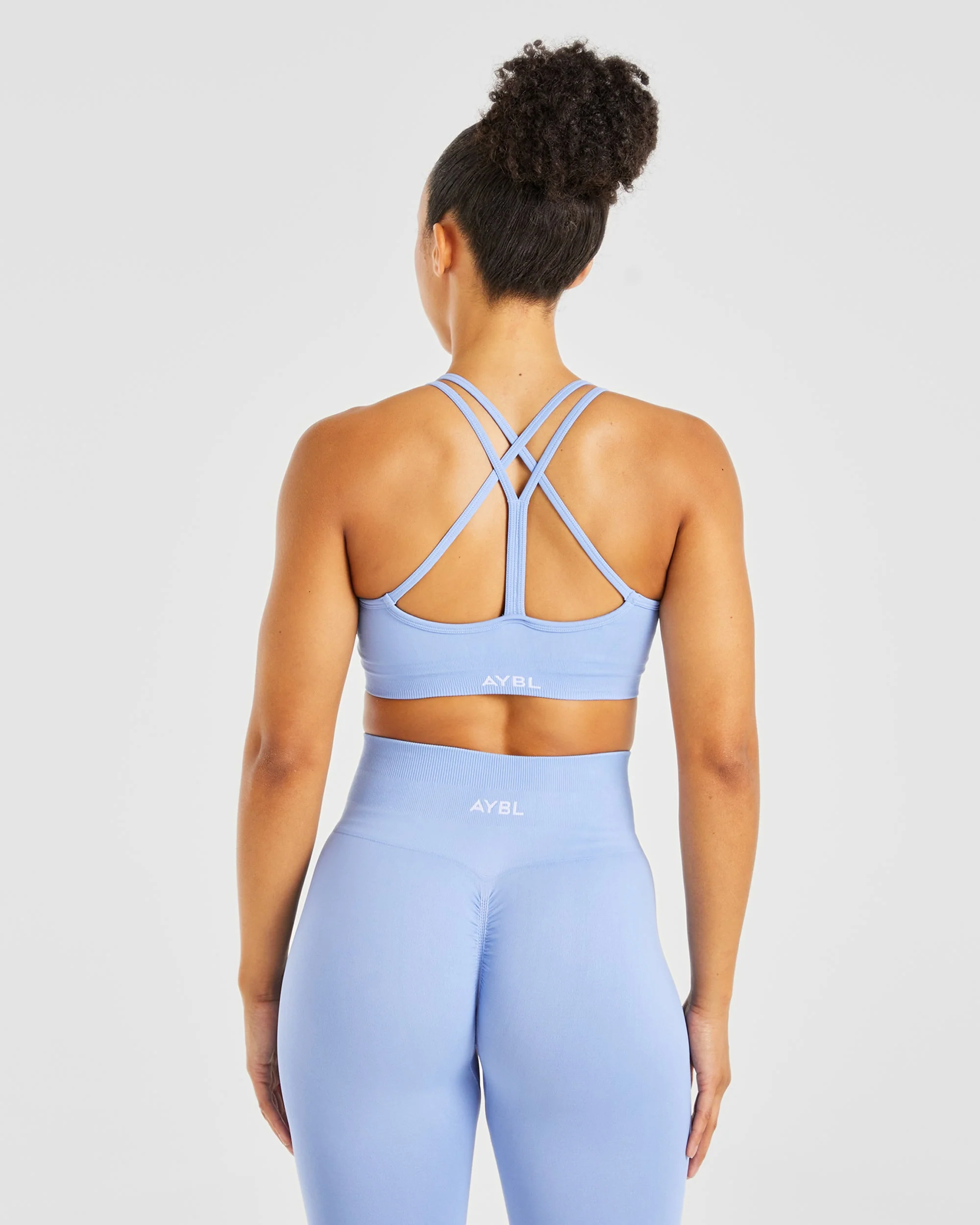Power Seamless Sports Bra - Bleu - Image 2