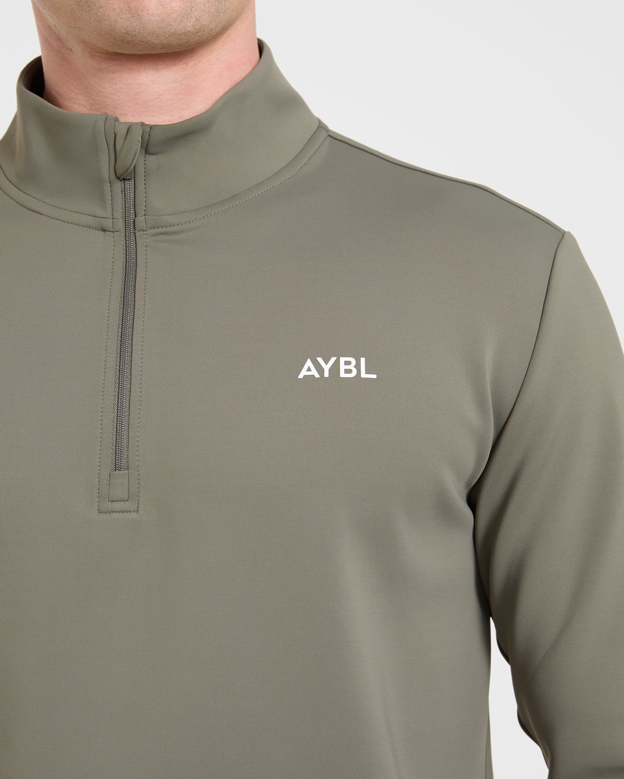 Precision 1/4 Zip Pullover - Deep Sage - Image 5