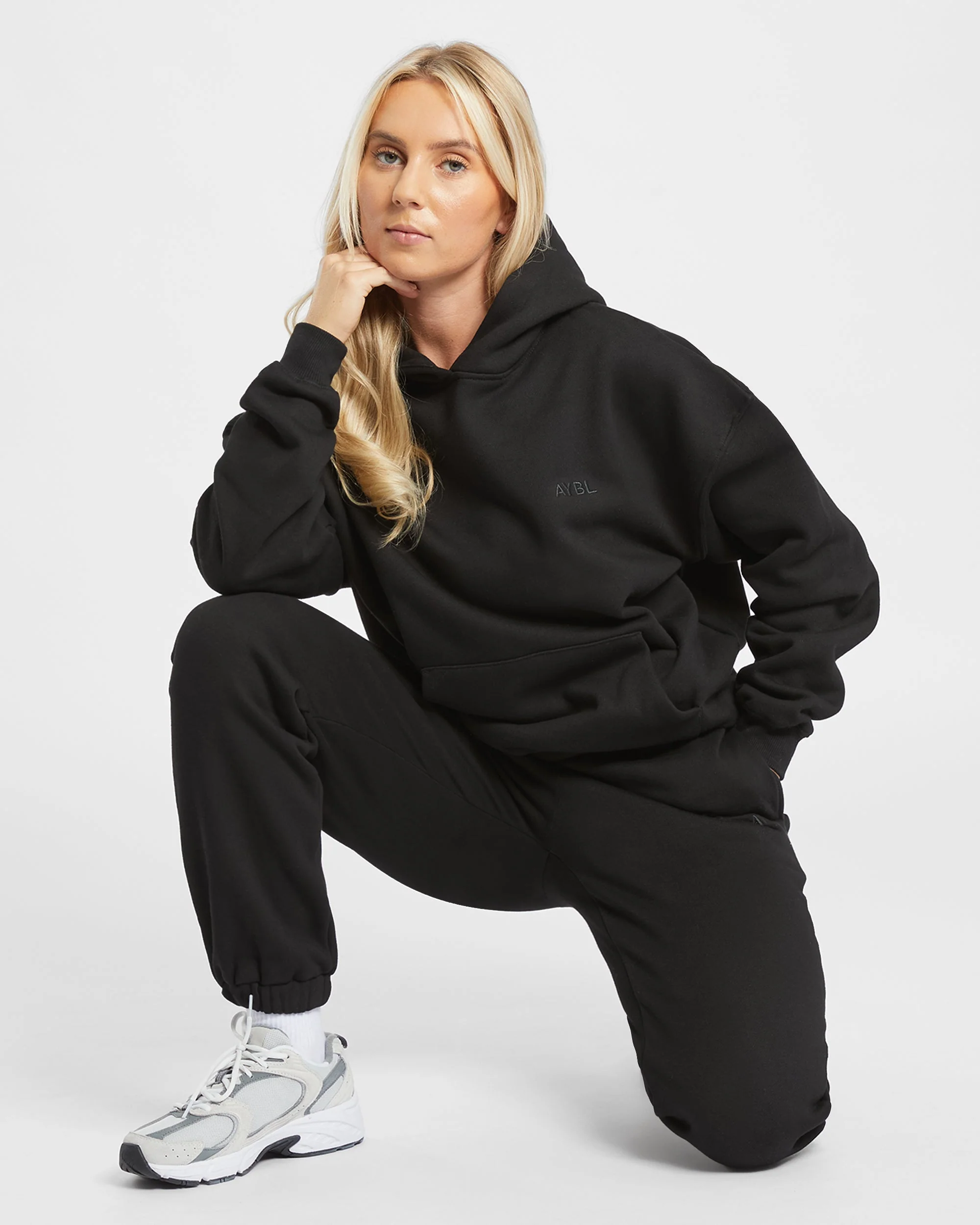 Premium Oversized Joggers - Noir - Image 8