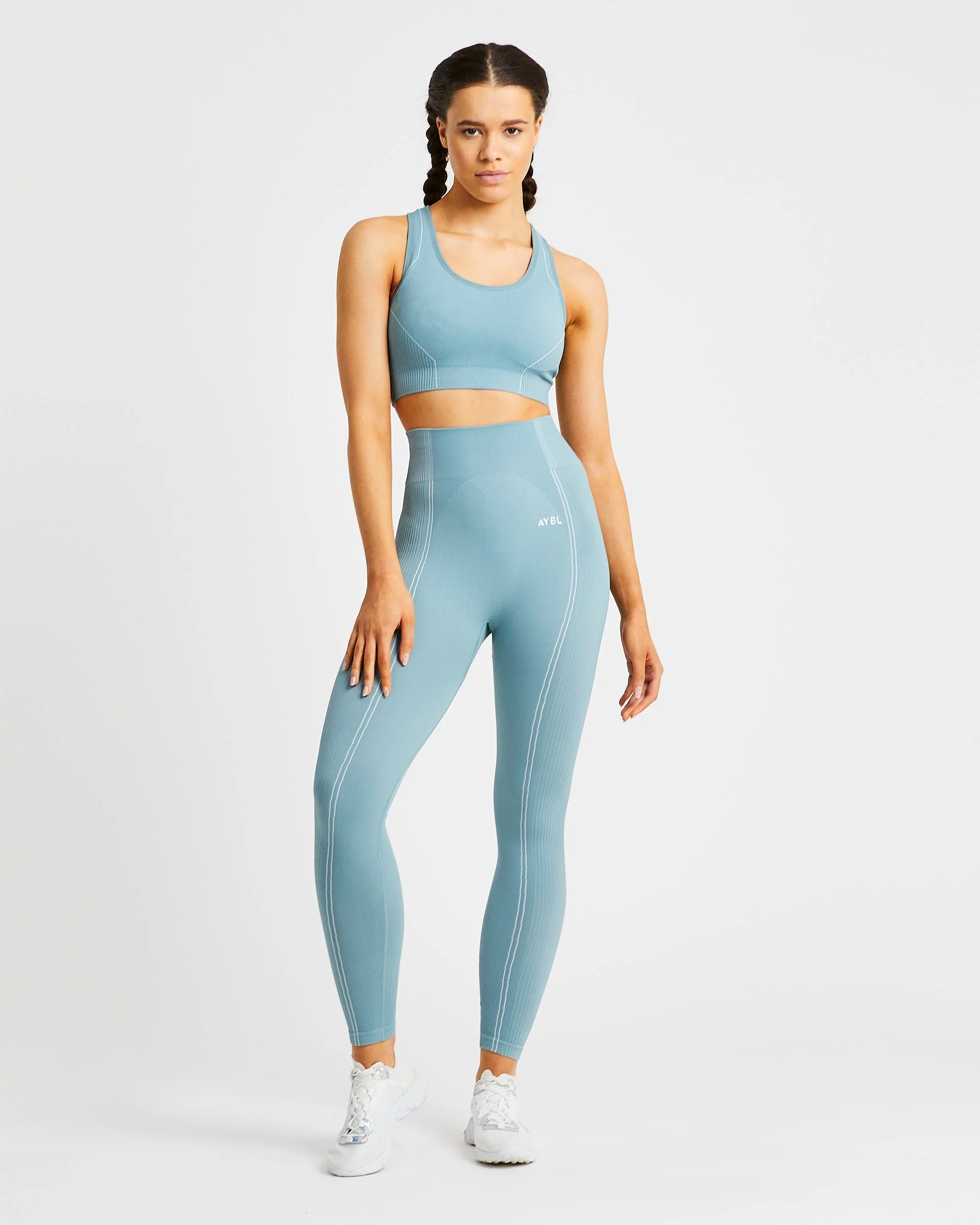 Reflex Seamless Sports Bra - Sarcelle - Image 3