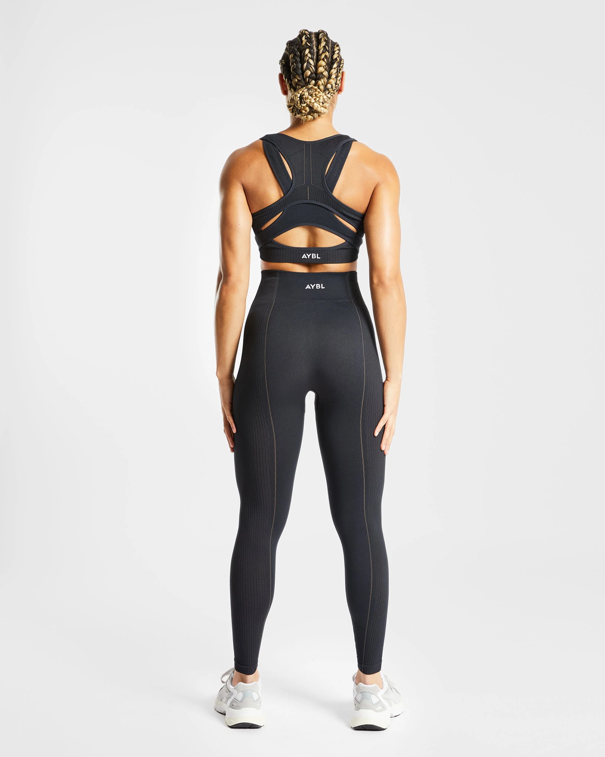 Reflex Seamless Leggings - Noir - Image 4