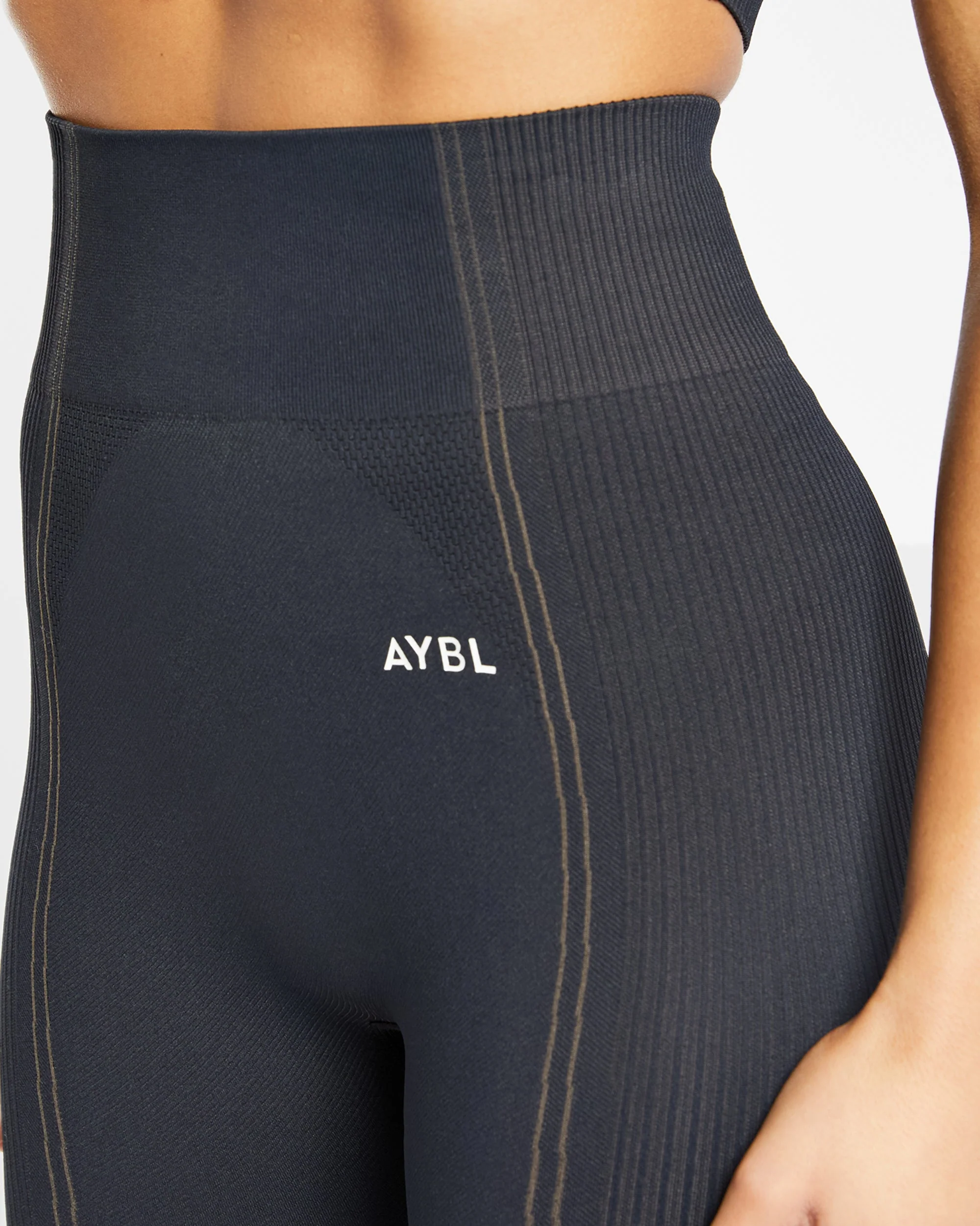 Reflex Seamless Leggings - Noir - Image 5