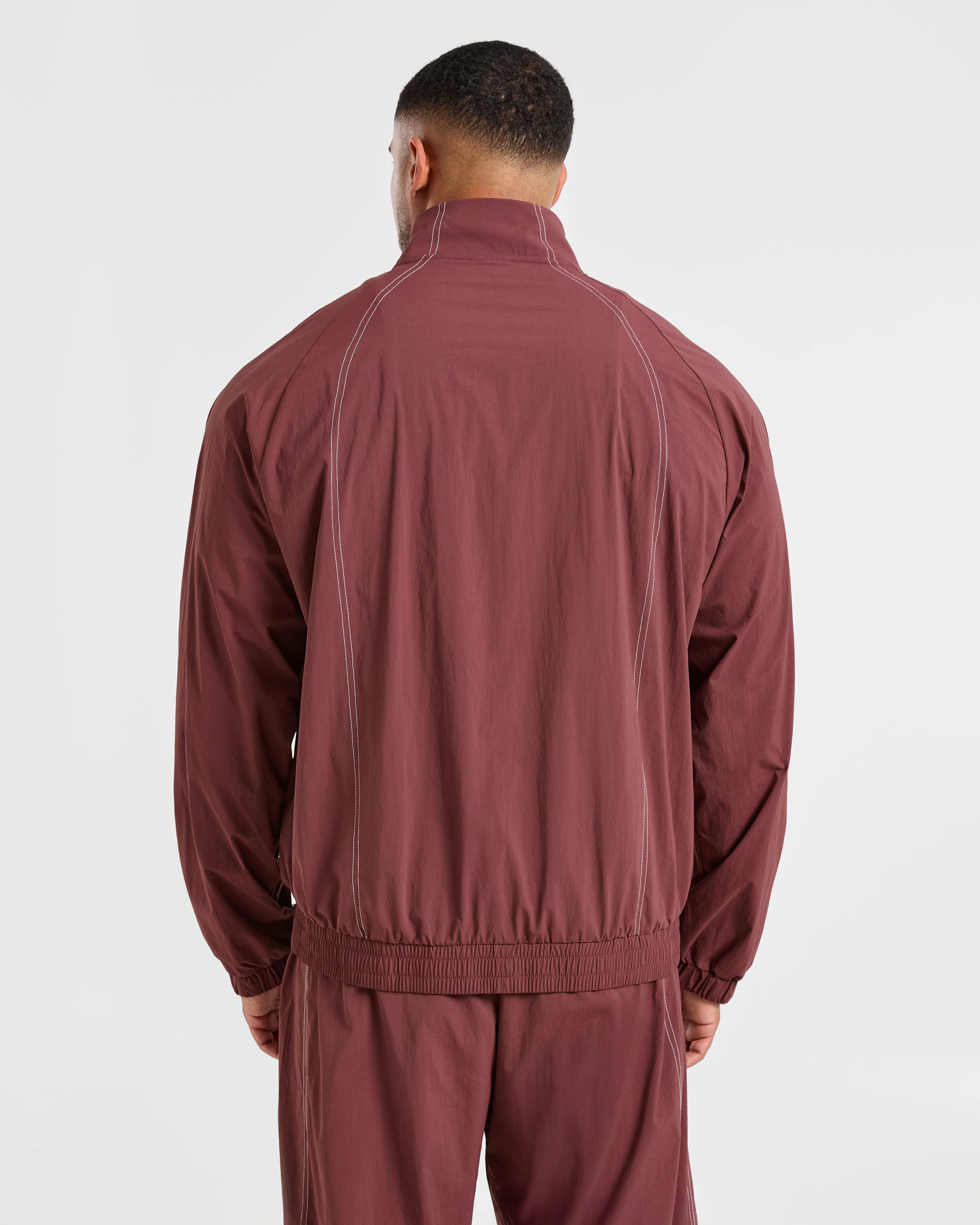 Restore Track Jacket - Paver Rouge - Image 2