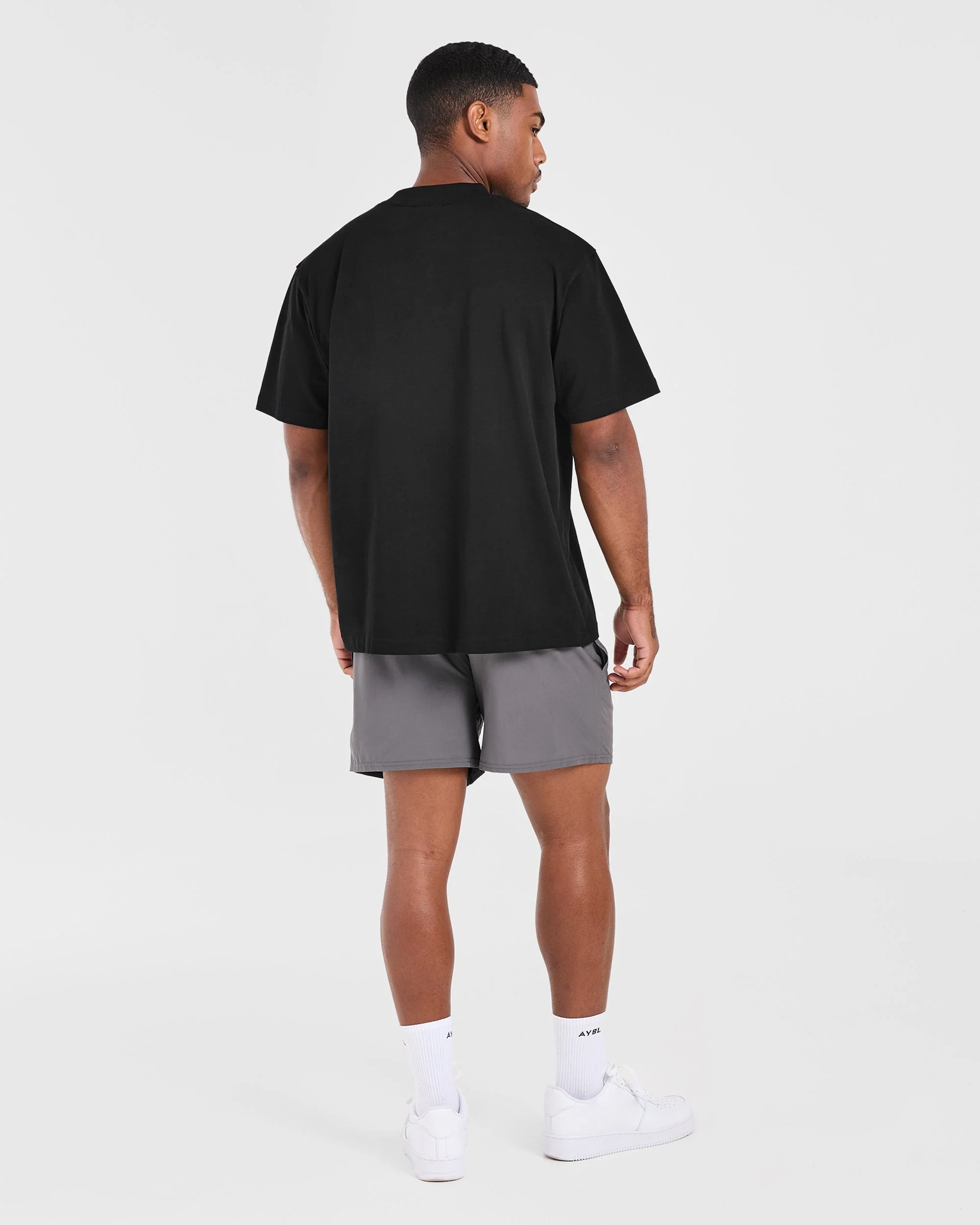 Retro Oversized T Shirt - Noir - Image 4