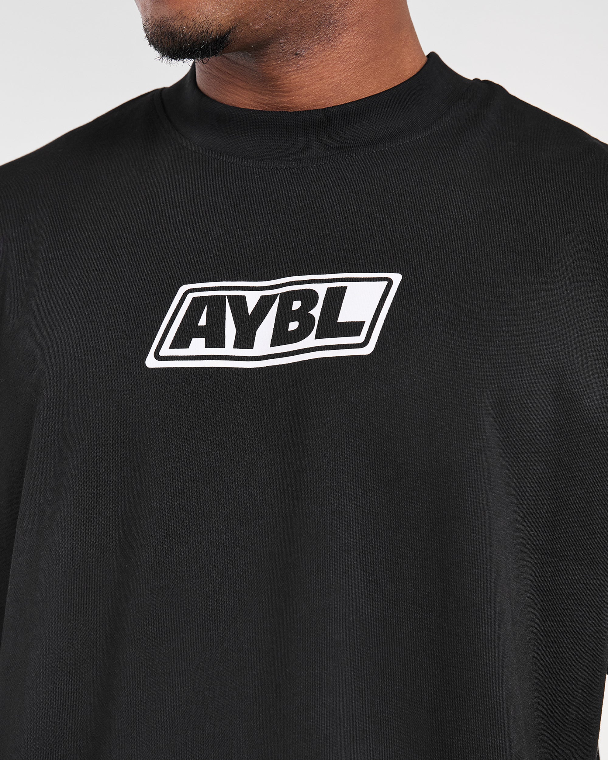 Retro Oversized T Shirt - Noir - Image 6