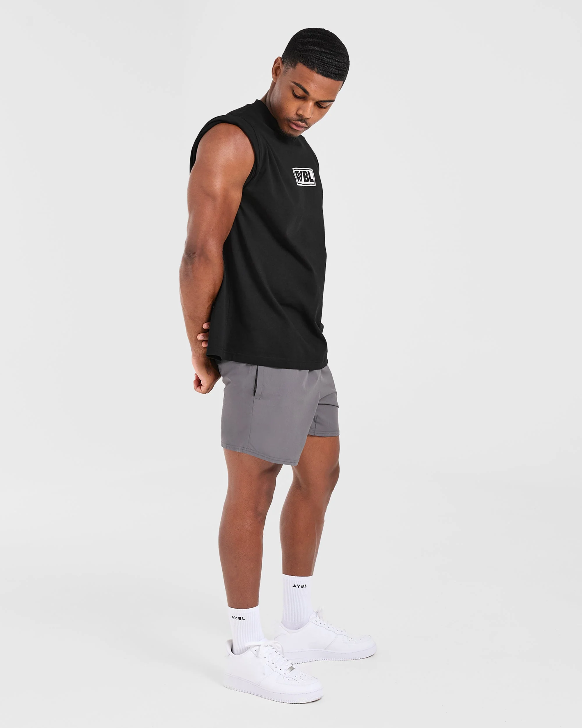 Retro Oversized T Shirt - Noir - Image 7