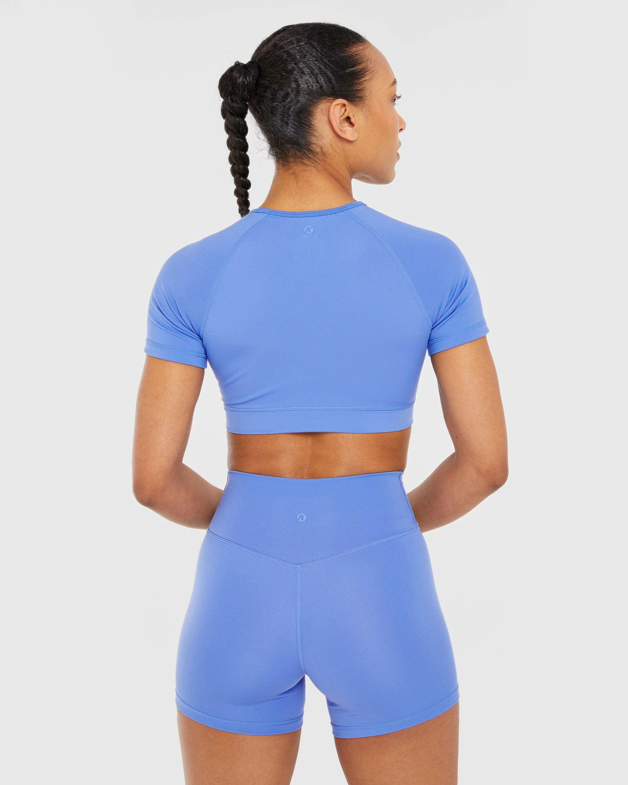 Staple Crop Top - Cobalt Bleu - Image 2