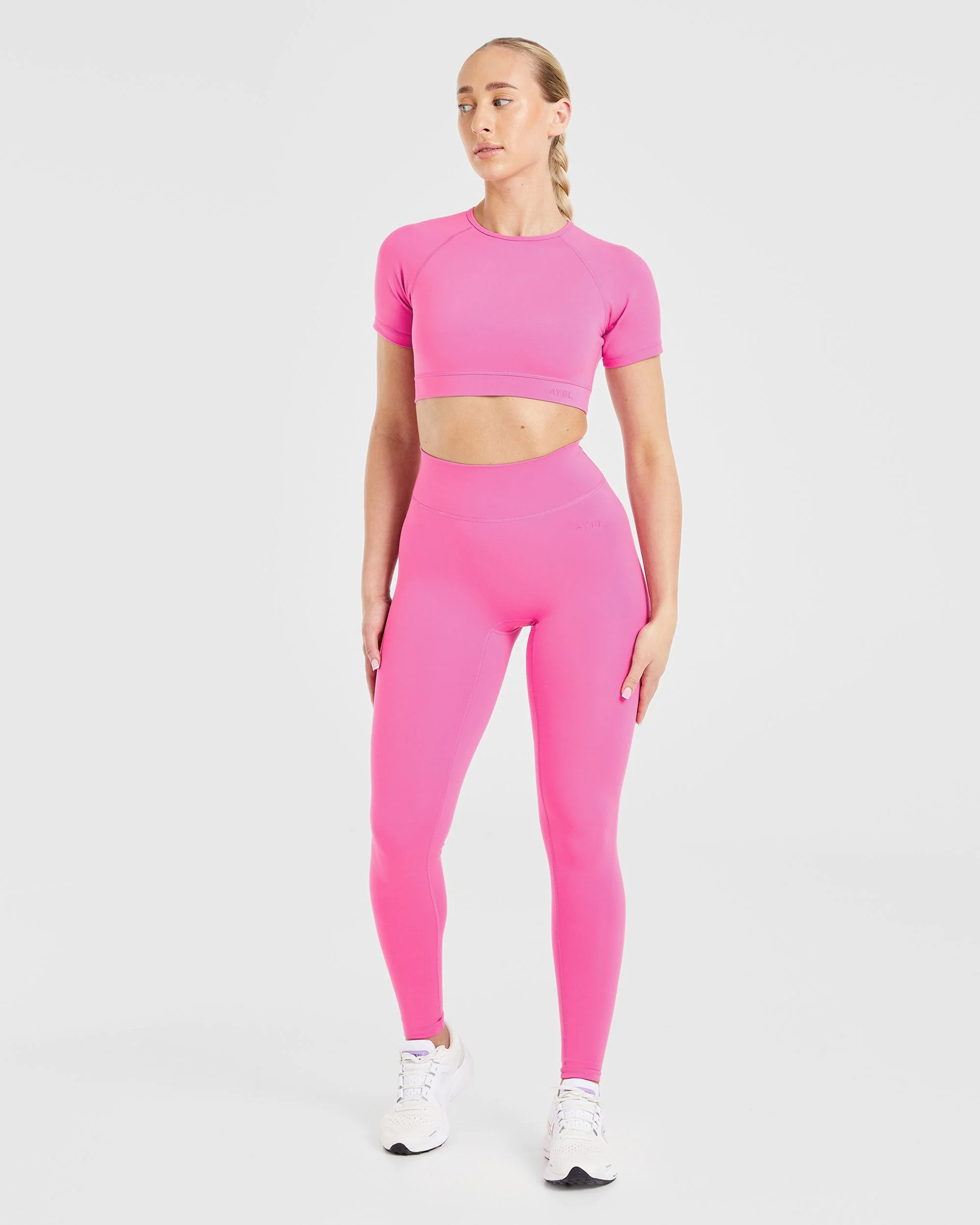 Staple Crop Top - Summer Rose - Image 3