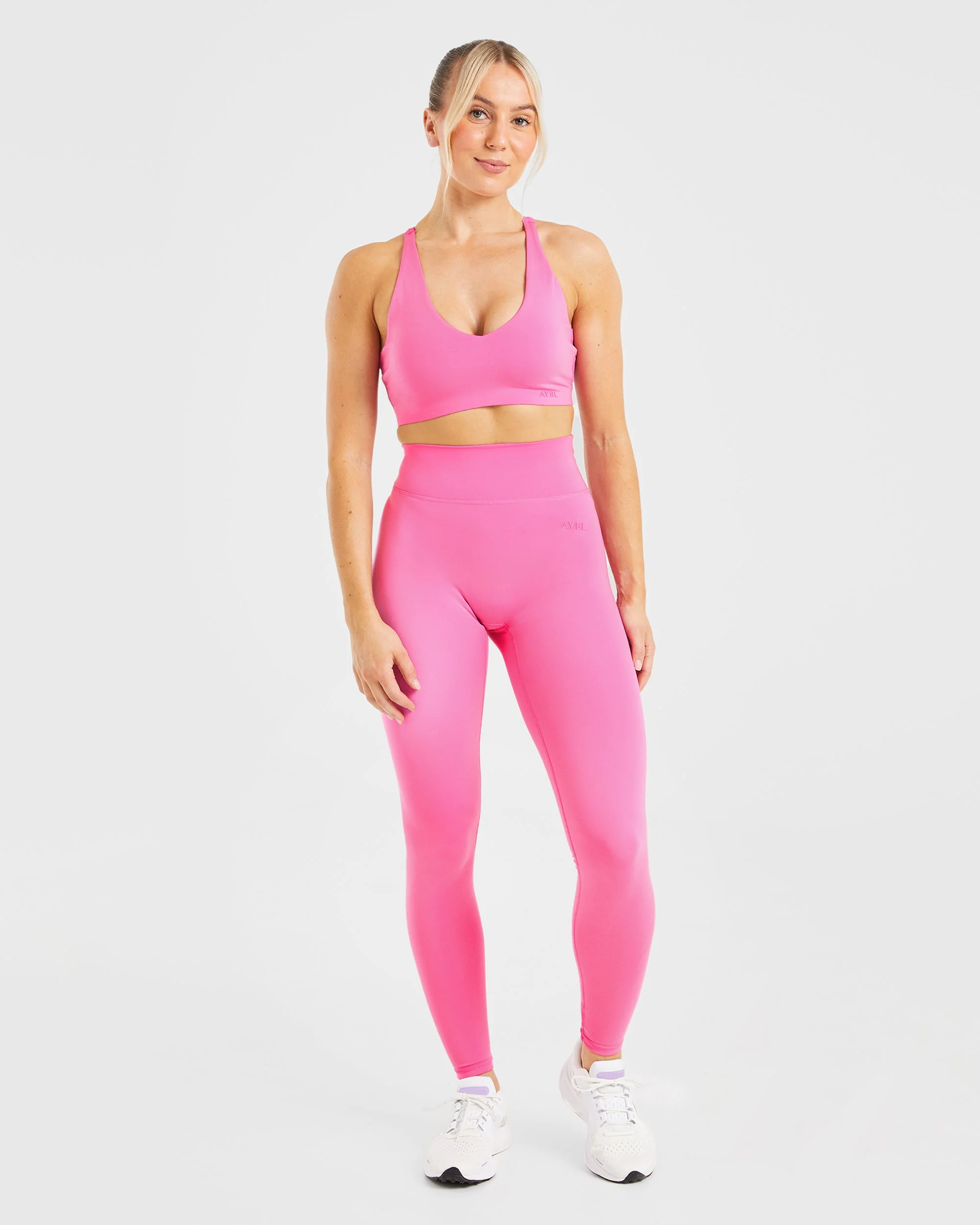Staple Sports Bra - Summer Rose - Image 3