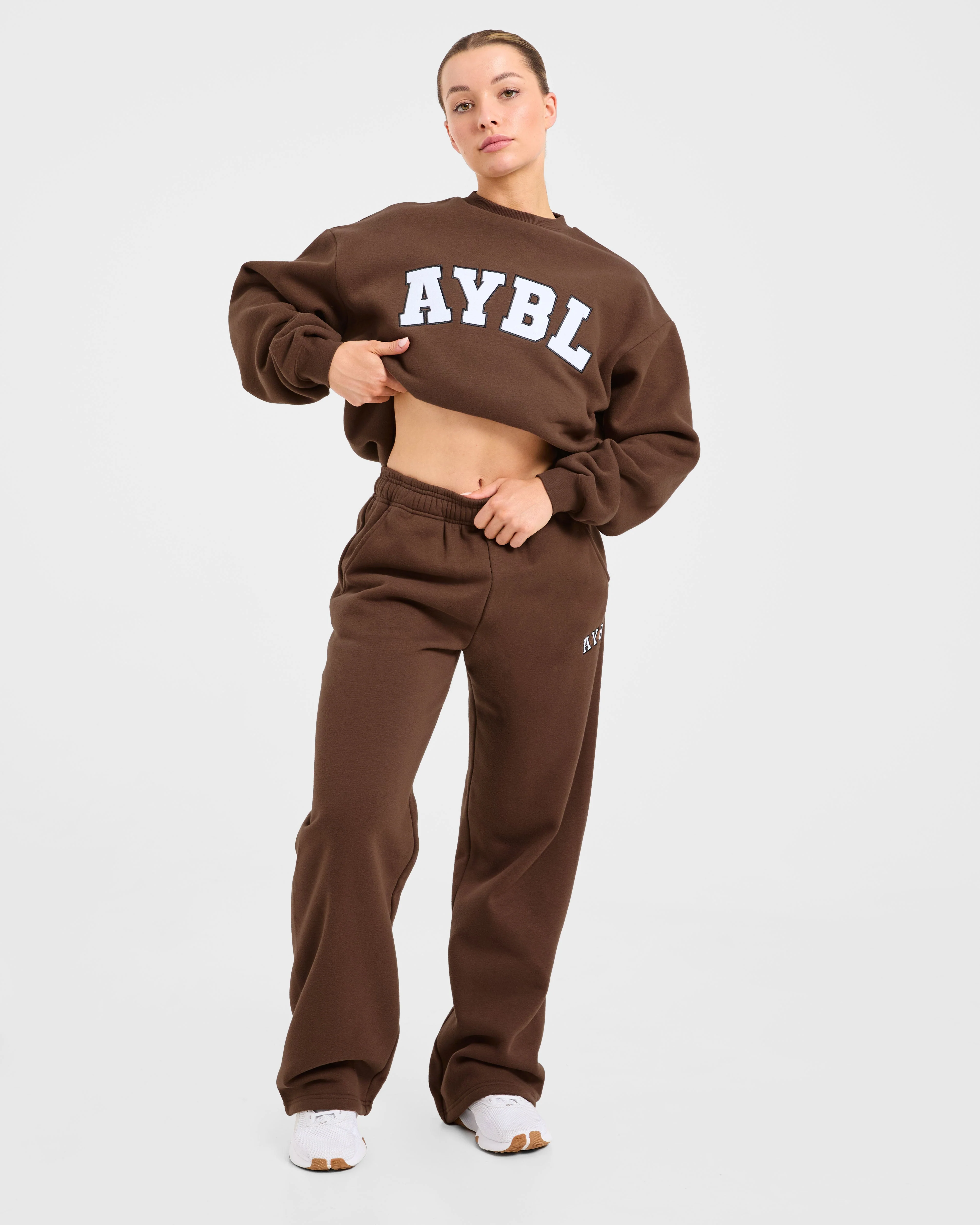Varsity 2.0 Oversized Sweatshirt - Marron - Image 7