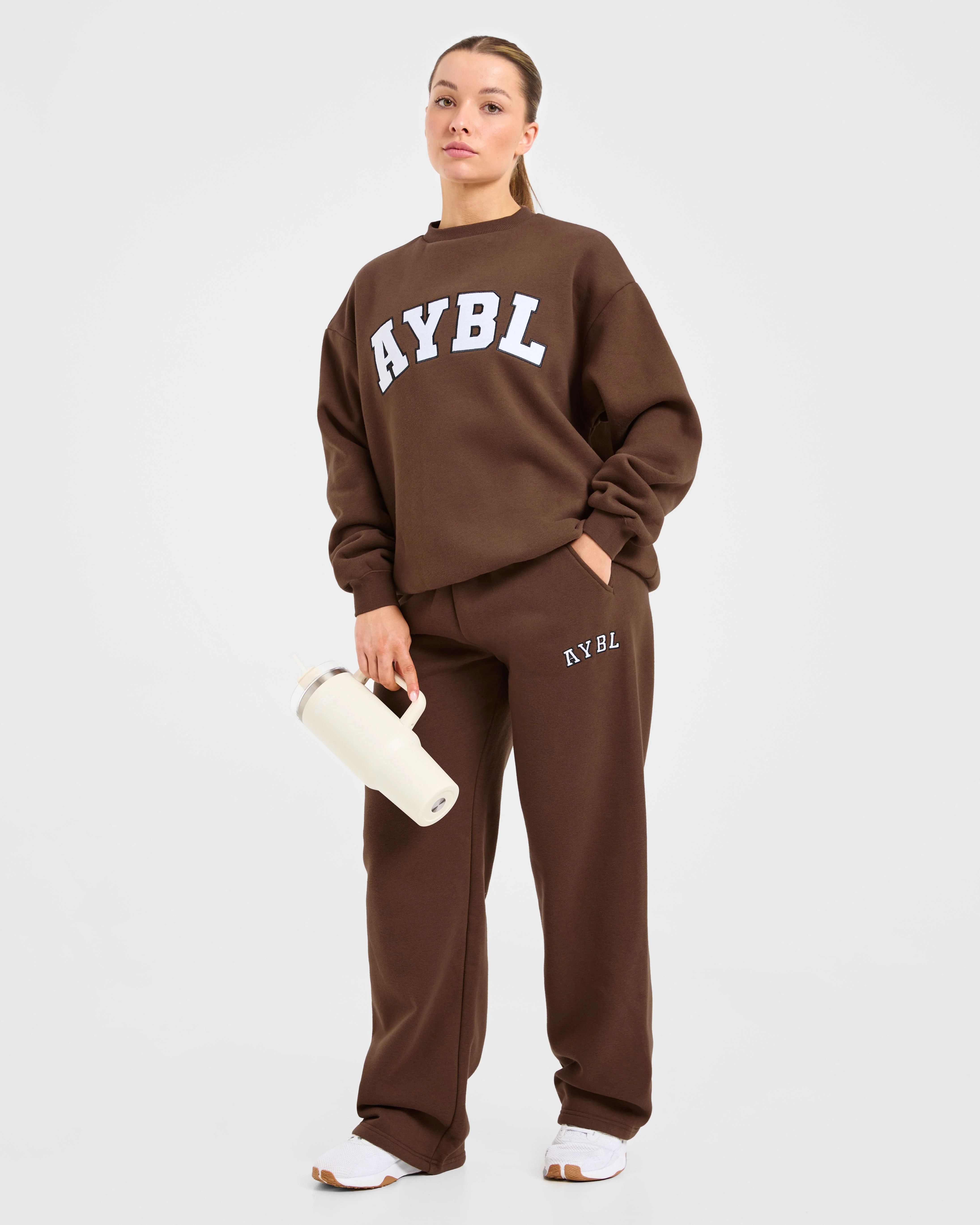 Varsity 2.0 Oversized Sweatshirt - Marron - Image 8