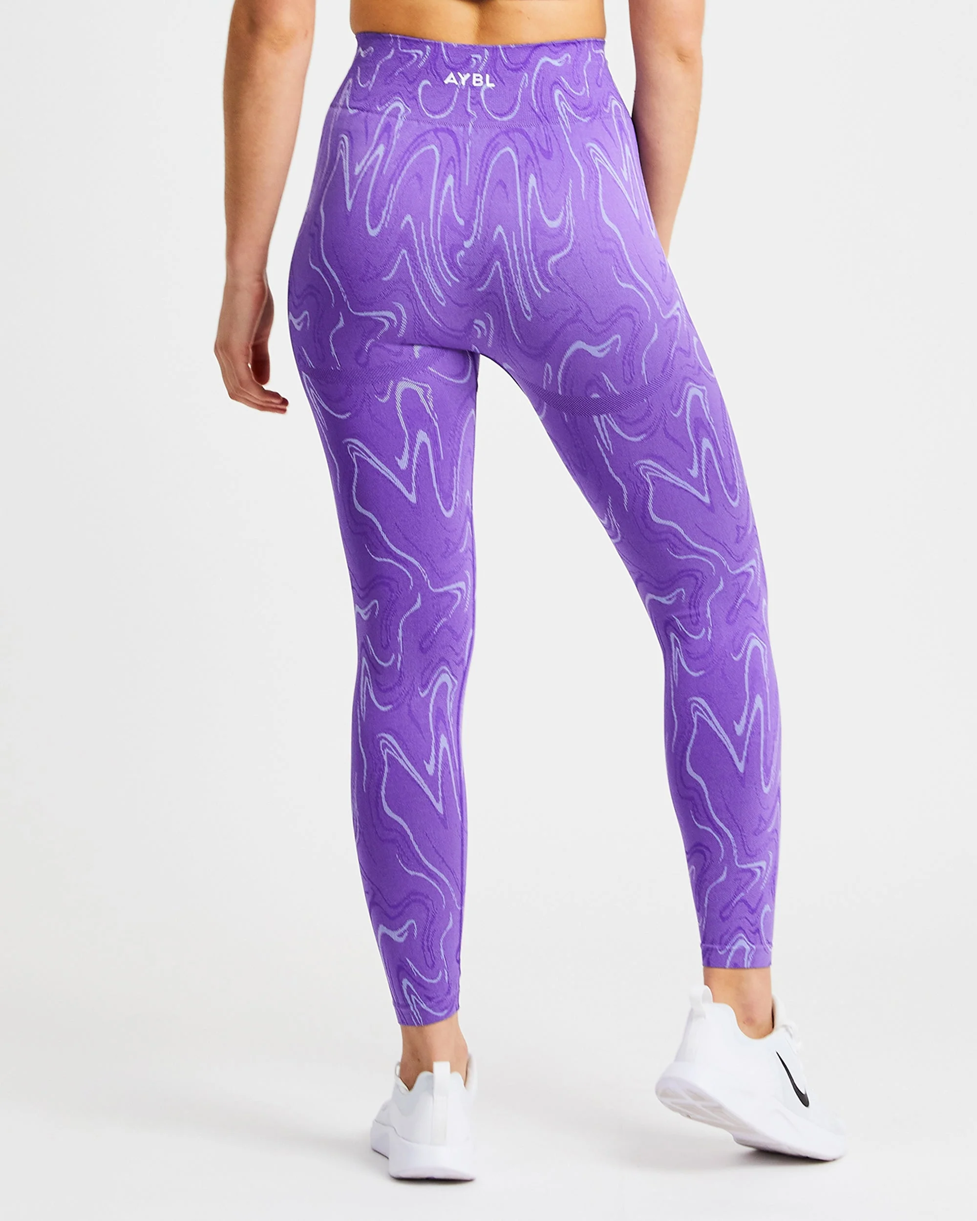 Velocity Seamless Leggings - Violet - Image 2